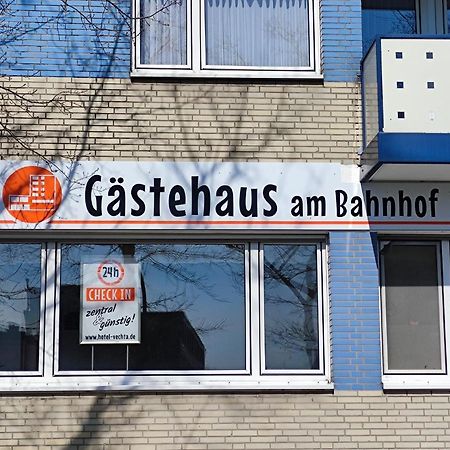 Gaestehaus Am Bahnhof, Self-Check-In Vechta Esterno foto